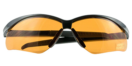 [888151017494] Walker's GWPSGLAMB Sport Glasses Crosshair Adult Amber Lens Polycarbonate Black Frame
