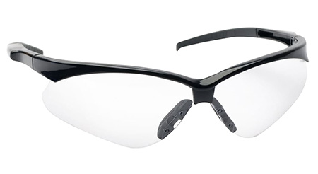 [888151017487] Walker's GWPSGLCLR Sport Glasses Crosshair Adult Clear Lens Polycarbonate Black Frame