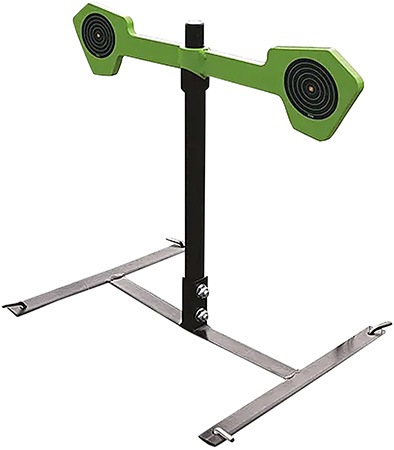 [888151017210] SME SMEHGS Spinning Target  Handgun Steel Black/Green Circle Illustration Impact Enhancement Motion