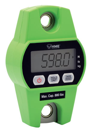 [888151016831] HME SCALE Digital Game Scale  Green 880 lbs Weight Capacity