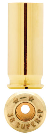 [810742026004] Starline Brass 38SUP+PEUP100 Unprimed Cases  38 Super +P Handgun Brass 100 Per Bag