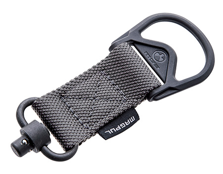 [873750011073] Magpul MAG517-GRY MS1/MS3 QD Sling Adapter Gray Manganese Phosphate Steel Polymer