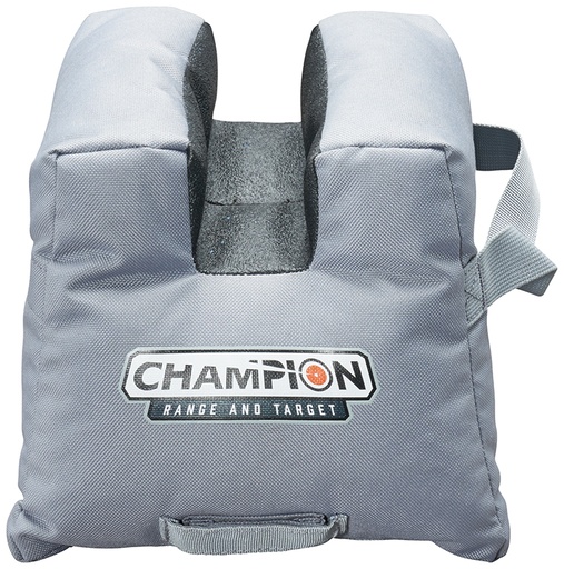 [604544631494] Champion Targets 40893 Shooting Bag  Front Bag Gray w/Black Panels
