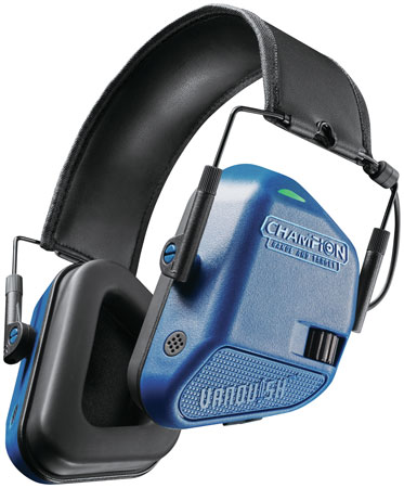 [604544631241] Champion Targets 40979 Vanquish Muff 22 dB Over the Head Blue/Black