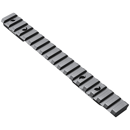 [604544630763] Weaver Mounts 99476 Multi-Slot Base  Extended Black Anodized Aluminum Fits Winchester XPR Long Action