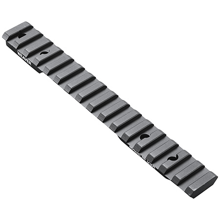 [604544630824] Weaver Mounts 99481 Multi-Slot Base  Extended Black Anodized Aluminum Fits Winchester 70 Short Action