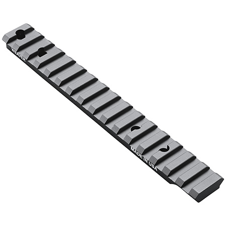 [604544631050] Weaver Mounts 99505 Multi-Slot Base  Extended Black Anodized Aluminum Fits Remington 783 Long Action