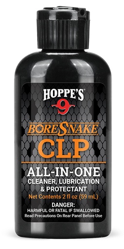 [026285001440] Hoppe's HSO BoreSnake Oil CLP Cleans Lubricates Prevents Rust Pinpoint Applicator 2 oz. Squeeze Bottle