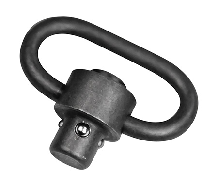 [873750010854] Magpul MAG540BLK Sling Swivel  Black Manganese Phosphate 1.25" Quick Detach/Push Button for AR-15, M16, M4