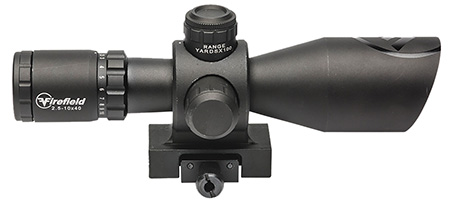 [812495022111] Firefield FF13064 Barrage  Matte Black 2.5-10x40mm Illuminated Red/Green Mil-Dot Reticle