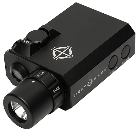 [812495023729] Sightmark SM25012 LoPro Mini Combo Flashlight and Green Laser Sight  Matte Black 300 Lumens White LED