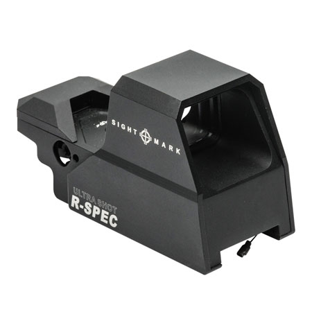 [812495024030] Sightmark SM26031 Ultra Shot R-Spec Reflex Sight Matte Black 1 x 33 mm x 24 mm  3 MOA Red/Green Dot/5 MOA Dot/50 MOA Circle Multi Reticle