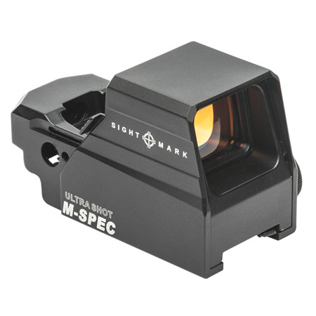 [812495024054] Sightmark SM26034 Ultra Shot M-Spec LQD Reflex Sight Matte Black 1 x 33 mm x 24 mm 2 MOA Red Dot/65 MOA Circle Crosshair
