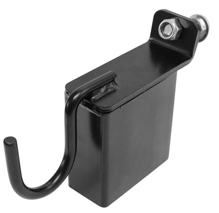 [029057490527] Birchwood Casey 49052 2-In-1 Gong Hanger Black Steel Lumber Post Mount