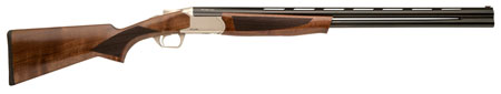 [812052024107] Silver Eagle Arms LS1228 Light Super  12 Gauge 28" 2 3" Silver Turkish Walnut Right Hand