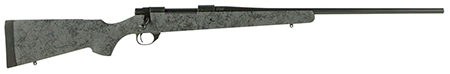 [682146386103] Howa HHS62501 M1500 HS Precision 6.5 Creedmoor 5+1 22" Barrel, Black Steel Receiver, Gray w/Black Webbing HS Precision Synthetic Stock