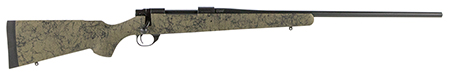 [682146389265] Howa HHS63703 M1500 HS Precision 7mm Rem Mag 3+1 24" Barrel, Black Metal Finish, Green Black Webbed Fixed HS Precision Stock