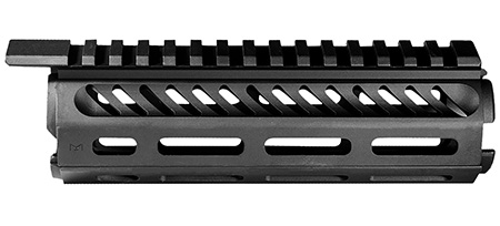 [814002020870] Mission First Tactical TMARCMRS Tekko Rail System AR-15 Carbine Black Hardcoat Anodized Aluminum 7" M-LOK