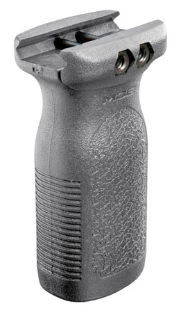 [873750011646] Magpul MAG412-GRY RVG  Aggressive Textured Gray Polymer Rail Vertical Grip for AR-Platform