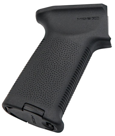 [873750008141] Magpul MAG523-BLK MOE Grip Aggressive Textured Black Polymer for AK-47, AK-74
