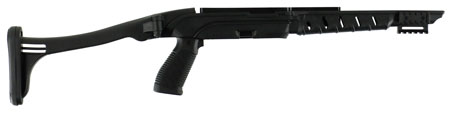 [708279013720] ProMag PM278 Tactical Folding Stock  Black Synthetic with Pistol Grip for Remington 597