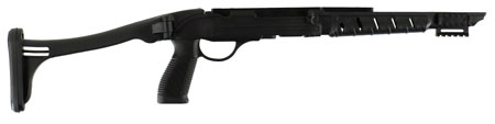 [708279013867] ProMag PM280 Tactical Folding Stock  Black Synthetic with Pistol Grip for Savage 64 Series