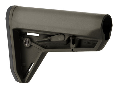 [873750002095] Magpul MAG347-ODG MOE SL Carbine Stock OD Green Synthetic for AR-15, M16, M4 with Mil-Spec Tube (Tube Not Included)