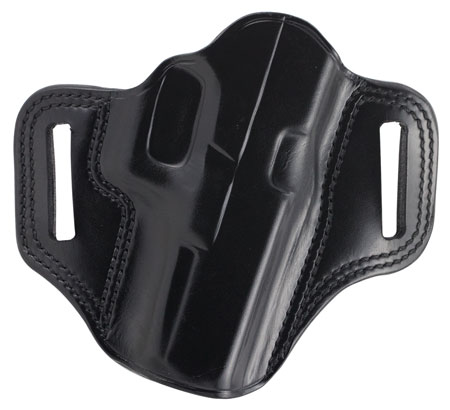 [601299030251] Galco CM228B Combat Master  OWB Black Leather Belt Slide Compatible w/Glock 20/21/37, Belt 1.75" Wide Right Hand