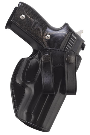 [601299190054] Galco SUM822B Summer Comfort  IWB Black Leather Belt Loop Fits Sig P320 Compact Fits Beretta APX Fits Sig M18 Right Hand