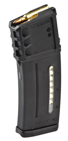 [873750001869] Magpul MAG234-BLK PMAG MagLevel 30rd Detachable w/Capacity Window 223 Rem/5.56x45mm NATO Fits H & K G36 Black Polymer
