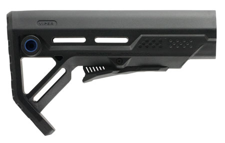 [708747547351] Strike STRIKEESMOD1BKBLU MOD1 Mil-Spec Black with Blue Accent Synthetic for AR-15, M16