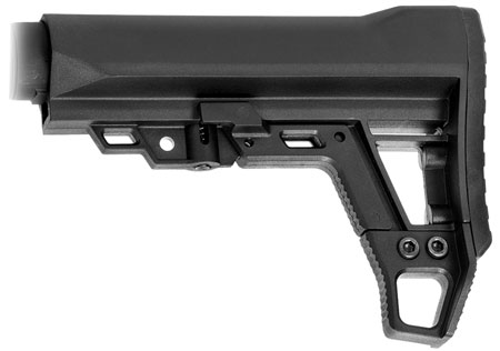 [815879018786] Aim Sports ARAMSO1 Advanced Modular  6 Position Black Synthetic for AR-Platform