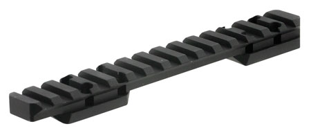 [876430009902] Talley POM252735 Browning X-Bolt Picatinny Rail  Black Anodized Short Action 20 MOA