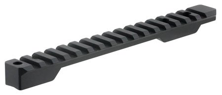 [876430004334] Talley POO252705 Picatinny Rail  Black Anodized Aluminum Weatherby Mark V Magnum Action 0 MOA