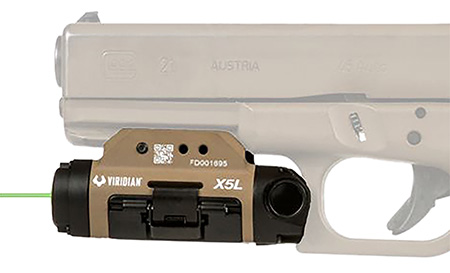 [804879604495] Viridian 9300016 X5L-FDE Gen 3 X Series Flat Dark Earth 500 Lumens LED White