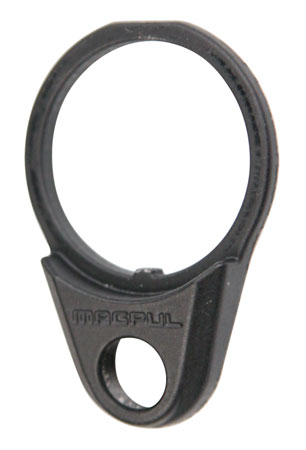 [873750011844] Magpul MAG529-BLK ASAP Sling Attachment Quick Detach AR-15/M4 Compatible w/ Mil-Spec  &  Commercial Buffer Tubes Black Steel Ambidextrous