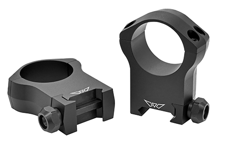 [656813105373] Warne 7217M Scope Rings Mountain Tech Matte Black 30mm Ultra High 0 MOA
