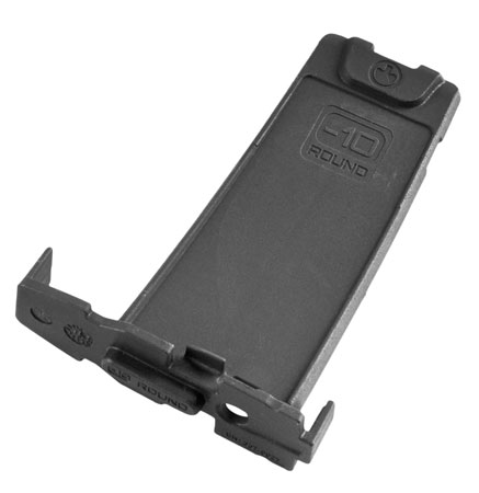 [873750008097] Magpul MAG286-BLK PMAG Minus Limiter 5.56x45mm 10rd Compatible w/ PMAG AR/M4 GEN M3 Mags Black Polymer/ 3 Per Pack