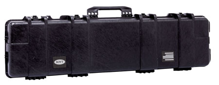 [617867120057] Boyt Harness H52SG H-Series Single Gun Case Black Polypropylene Egg Crate Padding Water Resistant