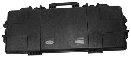 [617867118665] Boyt Harness H36SG H-Series Single Gun Case Black Polypropylene Egg Crate Padding Water Resistant