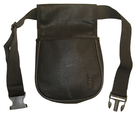 [019691232843] Bob Allen 23284 Classic Divided Shell Pouch Leather 50rd Belt Mount 26-50" Belt