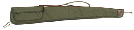 [617867117132] Bob Allen 14535 Canvas Shotgun Case Green Canvas 52" Long Shotgun