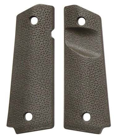 [873750004754] Magpul MAG544-ODG MOE Grip Panels Aggressive TSP Texture OD Green Polymer for 1911 (Full Size)
