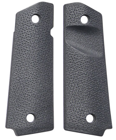 [873750004747] Magpul MAG544-GRY MOE Grip Panels Aggressive TSP Texture Gray Polymer for 1911 (Full Size)