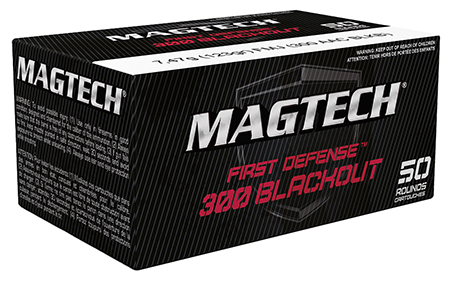 [754908209613] Magtech 300BLKB Tactical/Training  300Blackout 123gr Full Metal Jacket 50 Per Box/20 Case