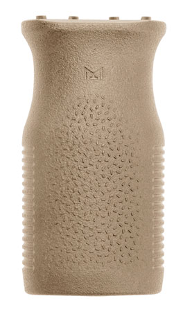[873750004662] Magpul MAG597-FDE MVG Vertical Grip FDE TSP Textured Polymer, Fits M-LOK Rail