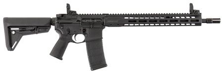[816715018748] Barrett 17120 REC7 DI Carbine 5.56x45mm NATO 16" 30+1 Black Cerakote Black 6 Position Stock Black Polymer Grip