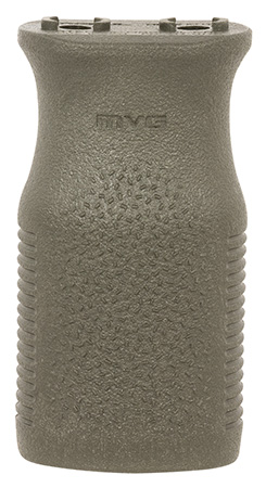 [873750004686] Magpul MAG597ODG MVG Vertical Grip OD Green TSP Textured Polymer, Fits M-LOK Rail