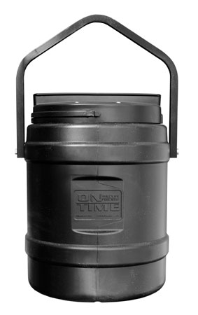 [797539730002] On Time 73000 Rice Bran Feeder 10 Gallon Capacity, Hanging Bracket, 1-6 Feeding Times with 1-30 Duration