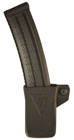 [739189124206] Comp-Tac C69327000LBKN PCC Mag Pouch OWB Single Black Kydex PLM Belts 1.50" - 2.25" Wide Compatible w/ Colt Right Hand